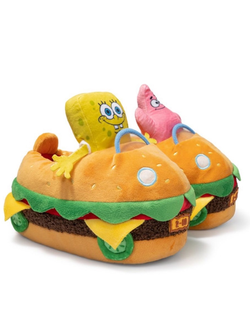 SpongeBob & Patrick Krabby Patty Little & Big Kid 3D Slipper